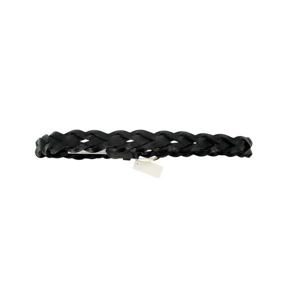 MADEWELL Braided Belt in True Black XXS-S - Picture 5 of 12
